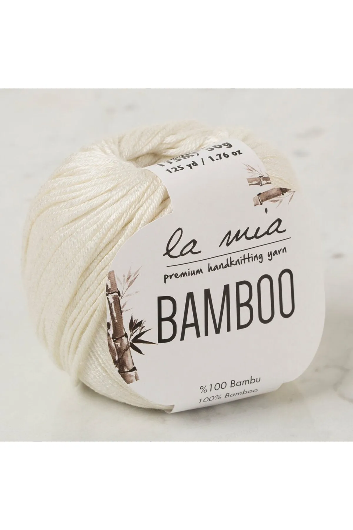 La Mia Bamboo Krem El Örgü İpi - L155 - 33848