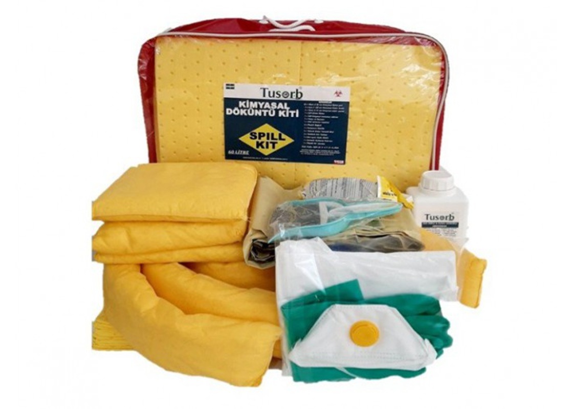 PAZAR10/ Kimyasal Döküntü Kiti 60 Litre