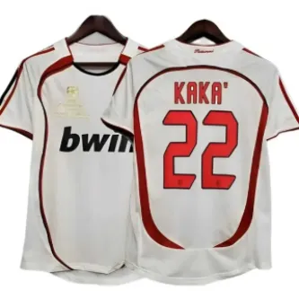 SPORMAN Milan 2005 Lite Retro Kaka Yetişkin Forması (BEYAZ)