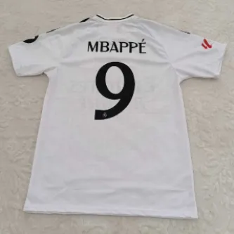 SPORMAN Mbappe R.madriddd Yetişkin Forması Yeni Sezon(BEYAZ)