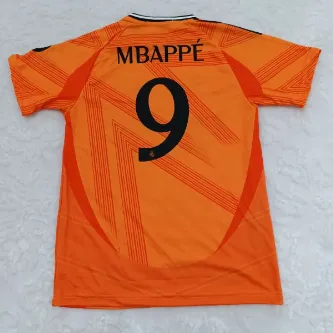 SPORMAN Mbappe R.madriddd Yetişkin Forması Yeni Sezon(TURUNCU)