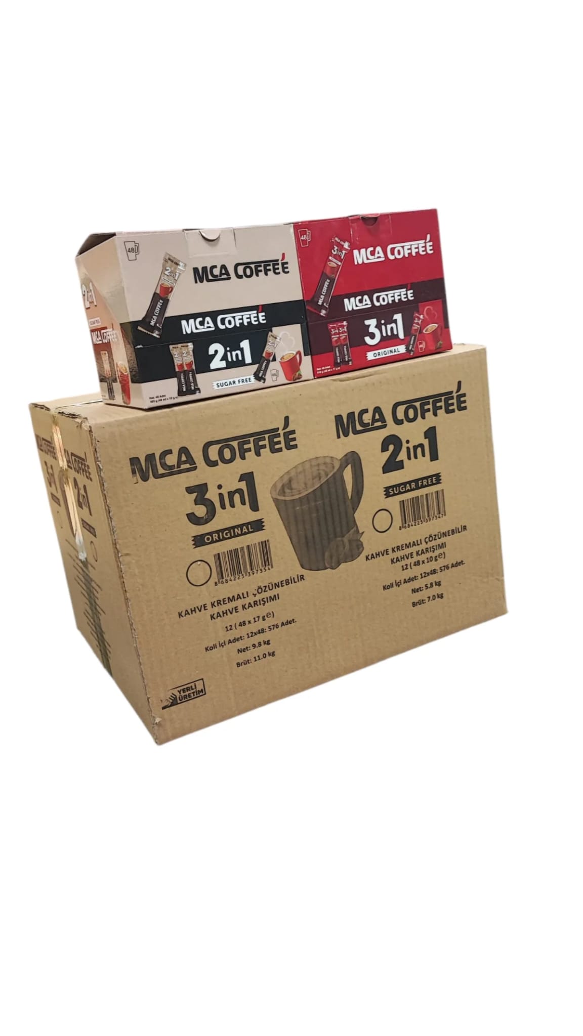 Mca Coffee 2 Si 1 Arada (48 Adet X 12 Kutu) görsel 2