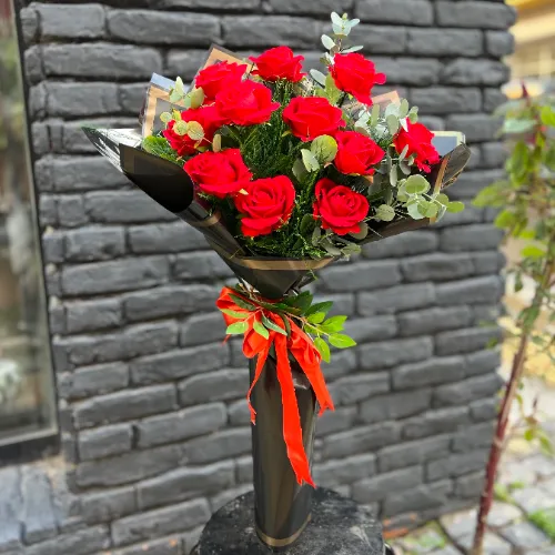 Derin Flowers Ömürlük Gül Buketi