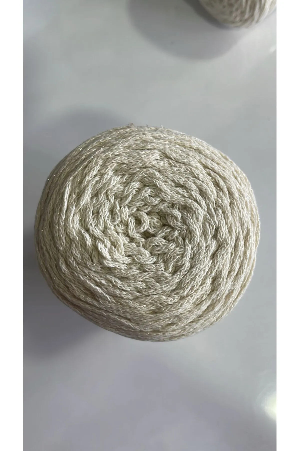 Renkli ilmekler Cotton Simli Makrome 2Mm - 250 gr 250m görsel 2