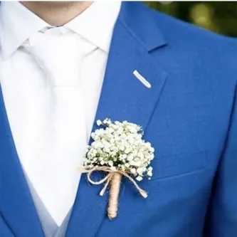SavBrand BAHAR DEKOR ÇİÇEK -Damat yaka çiçeği