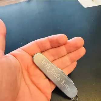 MYK HEDİYE VE SANAT ATÖLYESİ Kamp Outdoor Mini Metal Cep Çakısı