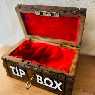MYK HEDİYE VE SANAT ATÖLYESİ Tip Box Bahşiş Kutusu