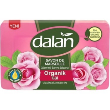Dalan Gliserinli Gül Katı Sabun 150x4