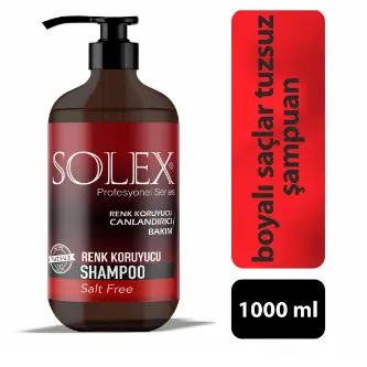 SOLEX COLORED HAIR SALT FREE SHAMPOO 1000 ML