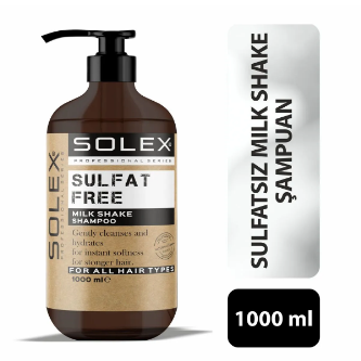 SOLEX SULFAT FREE MILK SHAKE SHAMPOO 1000 ML