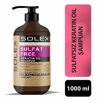 SOLEX SULFAT FREE KERATIN SHAMPOO 1000 ML