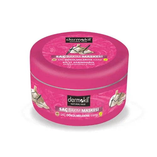 DERMOKIL NATURAL  Vegan Kil ve Sarımsak Saç Bakım Maskesi 300 ml