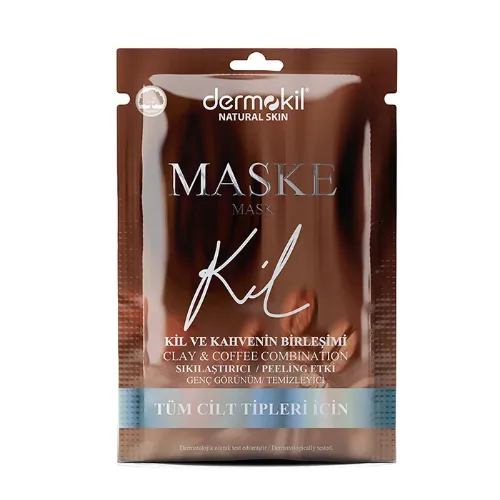DERMOKIL NATURAL  Sıkılaştırıcı Genç Görünüm İçin Kahve İçerikli Yüz Maskesi 15 ml