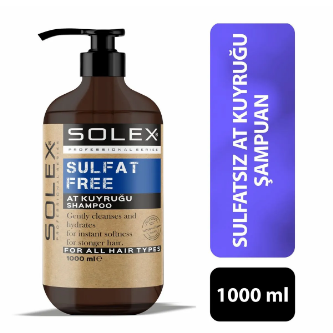 SOLEX SULFAT FREE HORSETAIL SHAMPOO 1000 ML