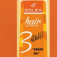 SOLEX ARGAN & KERATIN LIQUID HAIR CREAM 400 ML