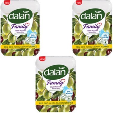 Dalan Family Zeytinyağlı Katı Sabun 75x4
