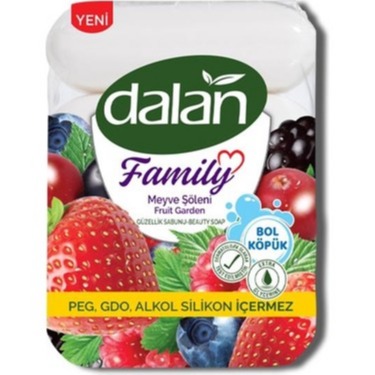Dalan Family Meyve Şöleni Katı Sabun 75x4