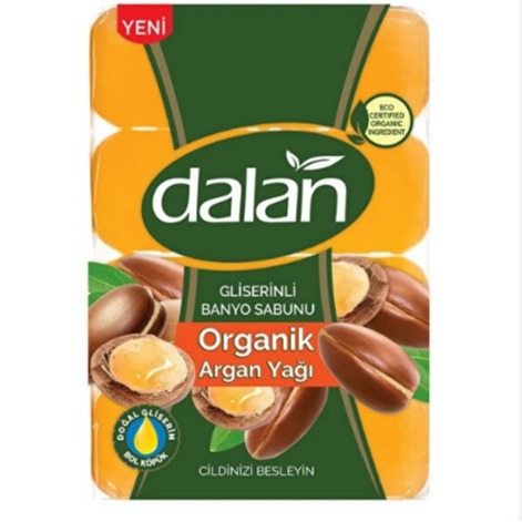 Dalan Gliserinli Argan Yağlı Katı Sabun 150x4