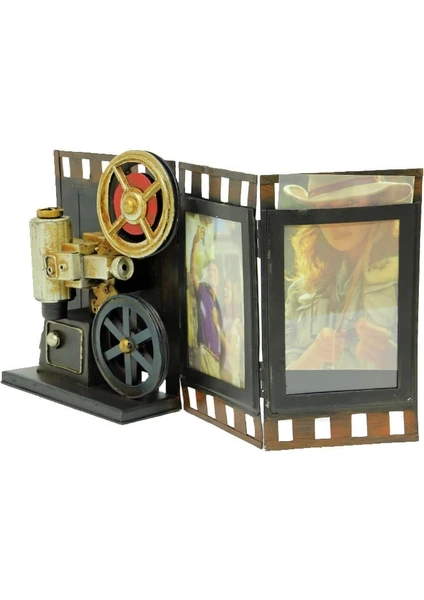 Exporanto Dekoratif Metal Çerçeve Sinema Temalı görsel 5
