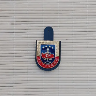 İzmir Askeri Malzeme Jandarma Asayiş 1 Nolu Harici Metal Göğüs Brovesi
