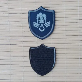 İzmir Askeri Malzeme Havacı Asb Kıdemliçavuş Lacivert Zemin Kartal Nakışlı Mini Polar Arma Peç Patch