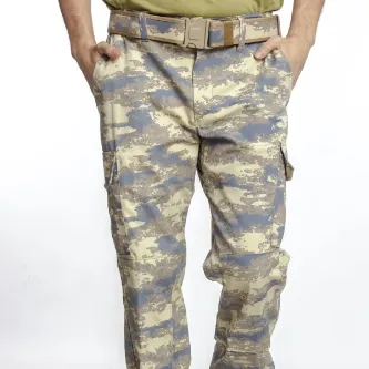 İzmir Askeri Malzeme Hava Kuvvetleri Yeni Kamuflaj Renkli Kargo Cepli Airsoft Taktik Askeri Havacı Pantolon