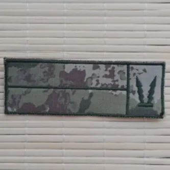 İzmir Askeri Malzeme Kara Kuvvetleri Karacı Kamuflaj Renkli Soyadı Ve Kan Grubu Muhabere Nakış Isimlik Arma Patch