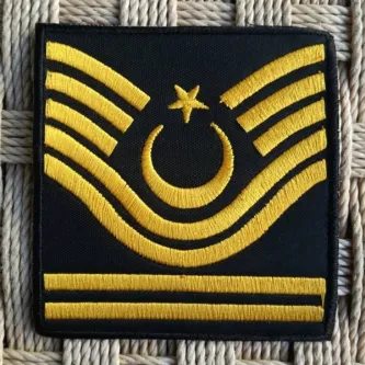 jandarma astsubay kidemli bascavus dahili ve harici siyah bez nakis kol rutbe