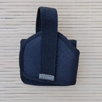 İzmir Askeri Malzeme Sağ El Siyah Renkli Mini Speed Airsoft Palaskaya Kemere Geçirmeli Impertex Kase Silah Kılıf