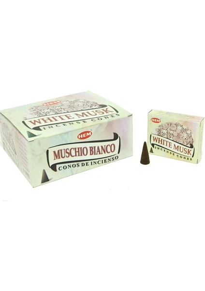Exporanto White Musk Cones görsel 2