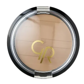 Nazel Kozmetik Golden Rose Silky Touch Compact Powder No: 06 Rose Beige - Sıkıştırılmış Pudra - 8691190115067