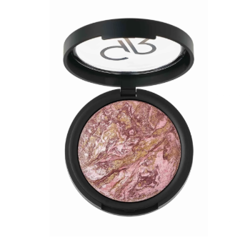 Nazel Kozmetik Golden Rose Baked Stardust No: 102 Mix Pink - Işıltılı Allık - 8691190540784