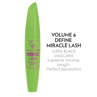 Nazel Kozmetik Golden Rose Volume & Define Miracle Lash Ultra Black Mascara - Hacim Veren Maskara - 8691190069797