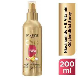 Nazel Kozmetik Pantene Infinite Lengths Günlük Güçlendirici Saç Spreyi 200 ML