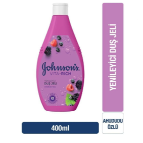Nazel Kozmetik Johnson's Vita-rich Ahududu Özlü Yenileyici Duş Jeli 400ml