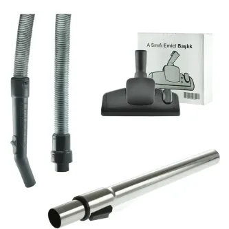 Arçelik S 4240 C Süpürge Hortumu + Metal Boru Emici Set