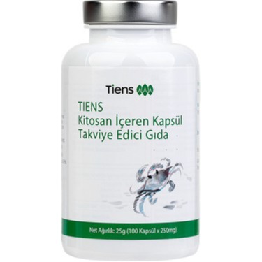 BAHASAM TIENS Kitosan İçeren Kapsül Takviye Edici Gıda