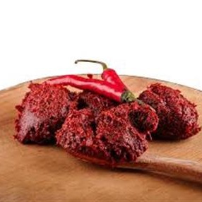BAHASAM Ev Yapımı 1Kg Acı Biber Salçası