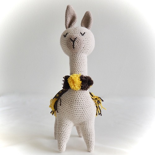 Sevimli Lama Amigurumi Oyuncak