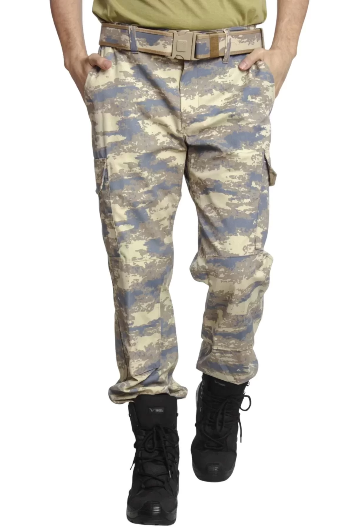 Hava Kuvvetleri Yeni Kamuflaj Renkli Kargo Cepli Airsoft Taktik Askeri Pantolon