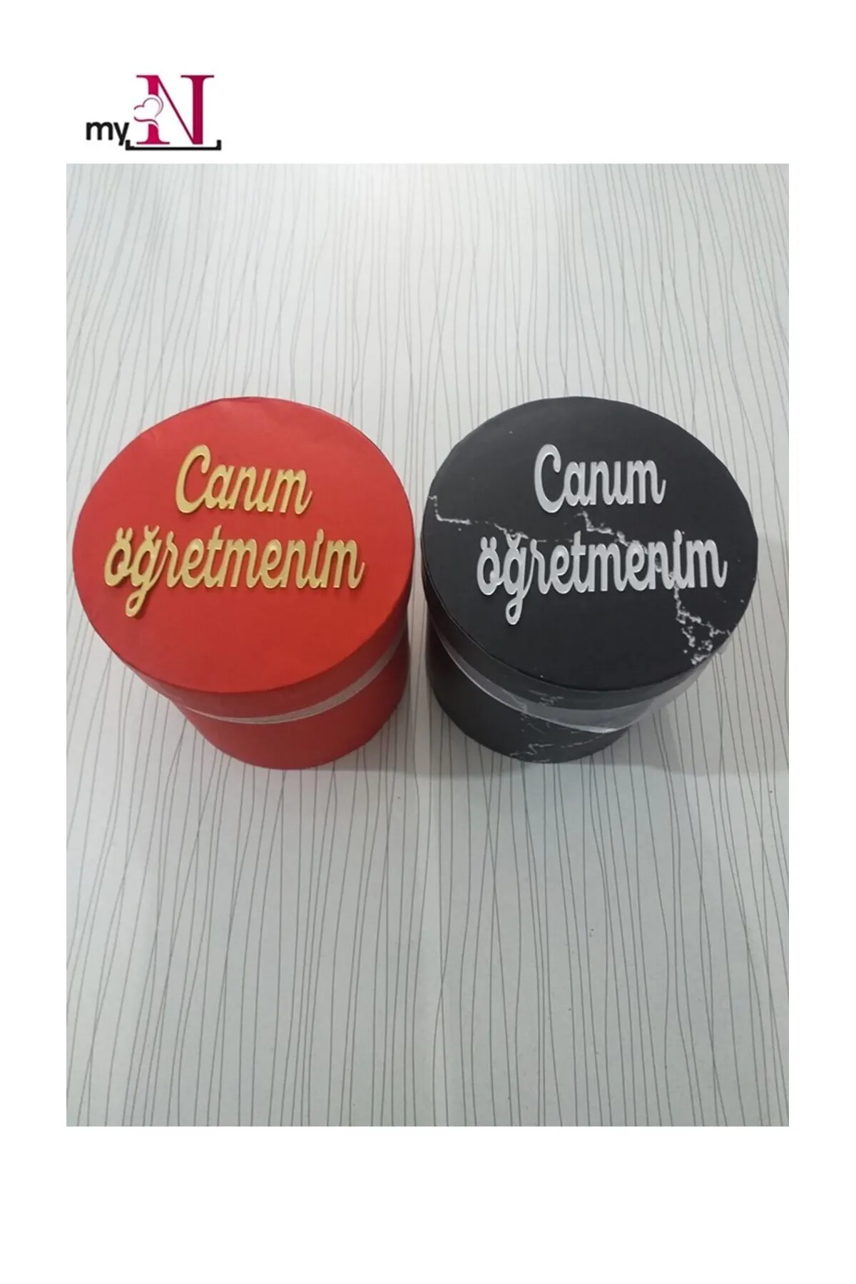 MY-NİL CANIM ÖĞRETMENİM kutuda 5 li gül yapay görsel 5