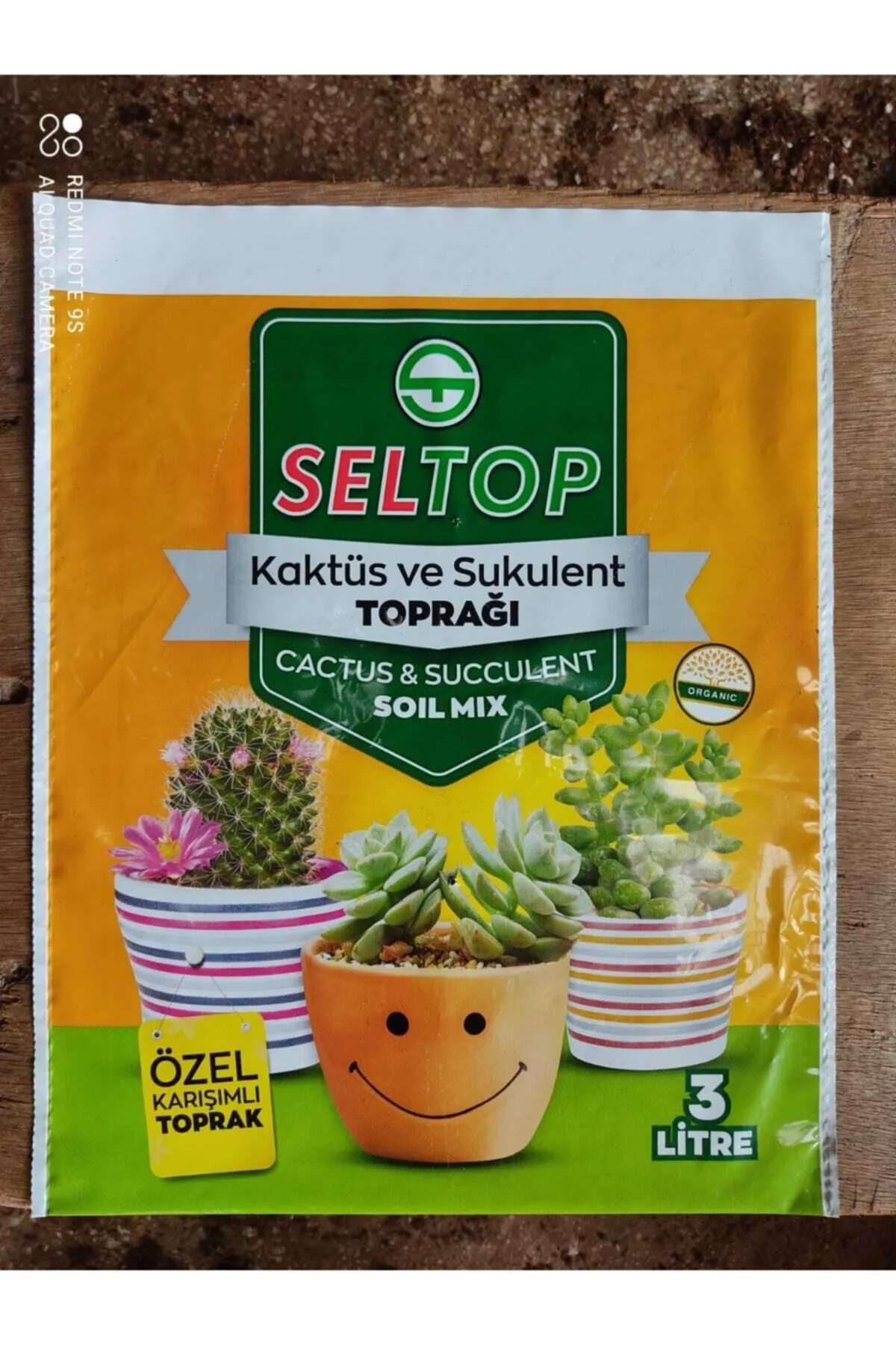 MY-NİL Seltop Kaktüs Ve Sukulent Toprağı 3 Litre görsel 2