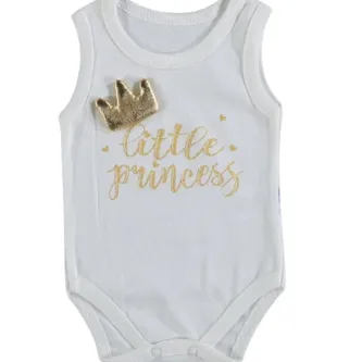 BALAMIX BABY TONE Bebek Princess Askılı Zıbın