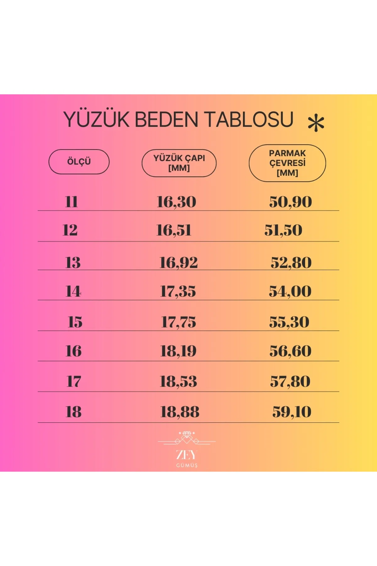 ZEY GÜMÜŞ 3 KARAT KADIN KARE TEKTAŞ YÜZÜK görsel 3