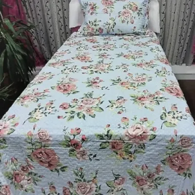 Taç Blossom Yatak Örtüsü Tek  Kişilik