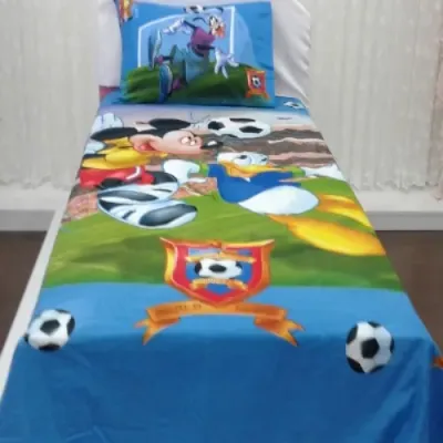 TAÇ LİSANSLI DİSNEY CHAMPIONSHIP TEK KİŞİLİK NEVRESİM TAKIMI V1