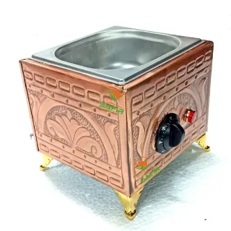 SAFİR ÇAY KAZANLARI Safir Bakır Kumda Kahve Makinesi Küçük Boy 19x18 Cm Bakır Kumda Kahve Bakır Renk Safir Çay Kazanları