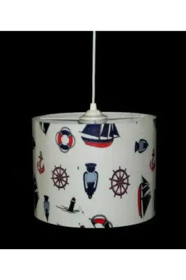 Tekay Aydınlatma Denizci Pvc Avize Çap 25 Cm