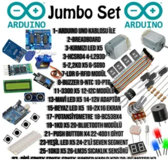 Robotikdevre ARDUINO JUMBO SET