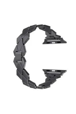 Markacase Watch 1-2-3-4-5-6-7-se 38-40-41 mm Uyumlu Için Metal Hasır Kordon